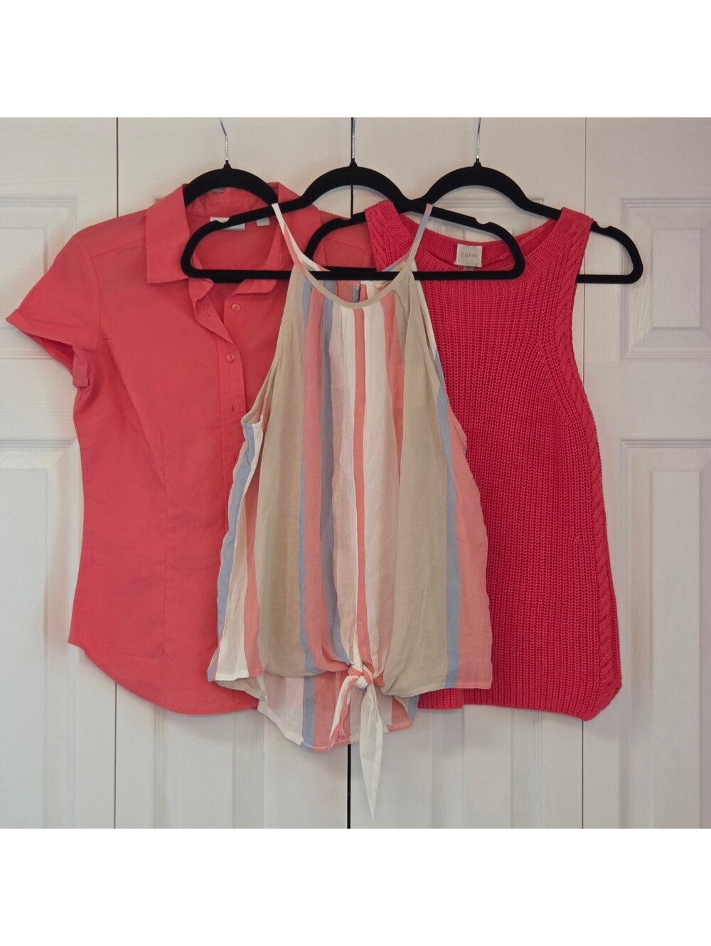 NWT Red Classic Coastal Prep Summer Tops Bundle